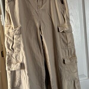 Girls’ Tan Cargo Pants